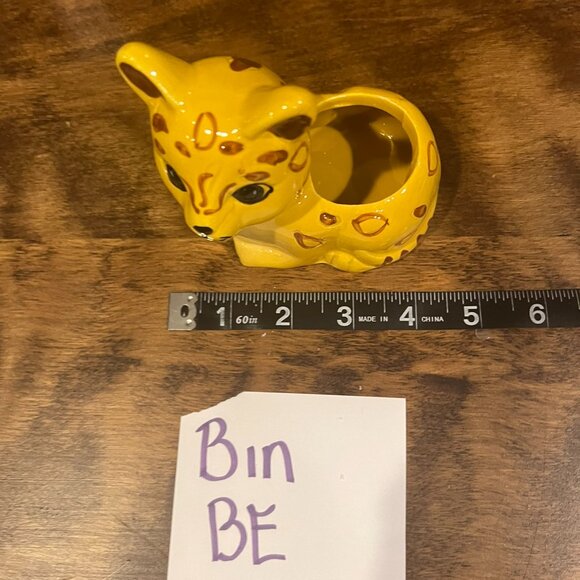 Leopard Ceramic PLanter - Picture 3 of 7